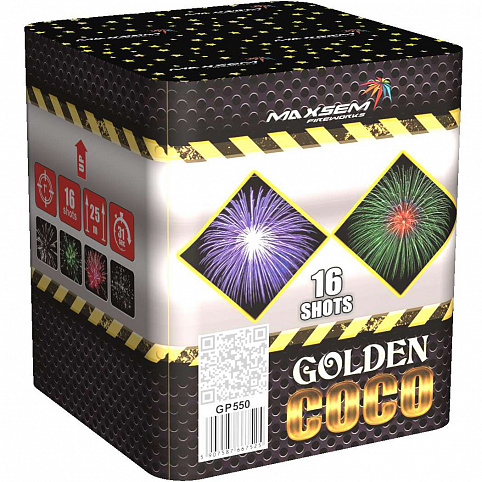 Батарея салютов Golden Coco